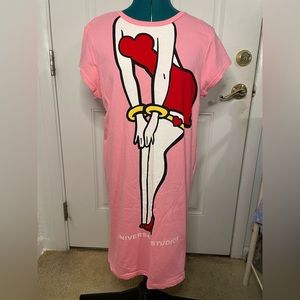 Betty Boop Body Ladies Nightshirt, Size S/M - NWOT